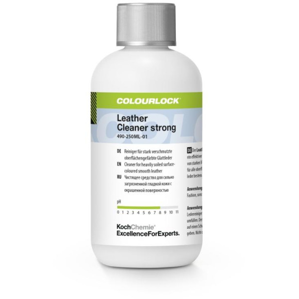 KOCH CHEMIE COLOURLOCK Leather Cleaner Strong, nahanpuhdistusaine, 250 ml KOCH CHEMIE COLOURLOCK Leather Cleaner Strong, nahanpuhdistusaine, 250 ml