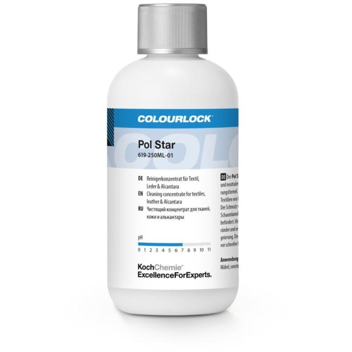 KOCH CHEMIE Colourlock Pol Star, nahka- ja tekstiilipintojen puhdistusaine, 250 ml