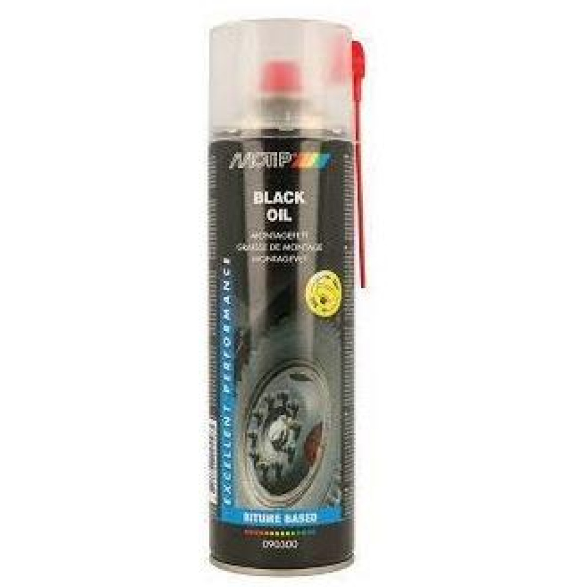 MOTIP Black Oil, Musta Kierteiden Voiteluaine, 500ml