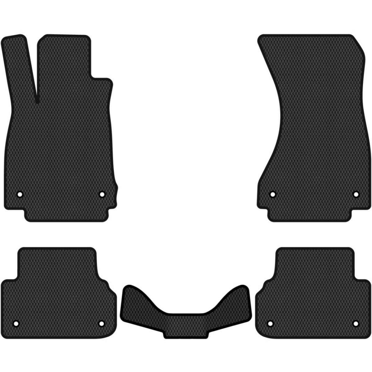 Polymeeri EVA lattiamatot Audi A4 B9 vuodesta 2016 Polymeeri EVA lattiamatot Audi A4 B9 vuodesta 2016