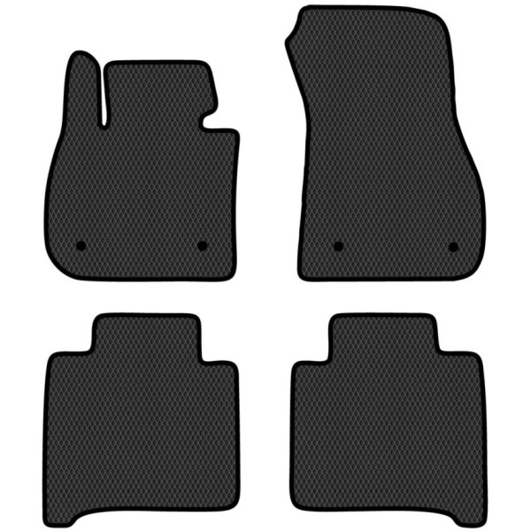 Polymeeri EVA lattiamatot BMW 2 F46 Grand Tourer I 5 paikkaa 2015-2021