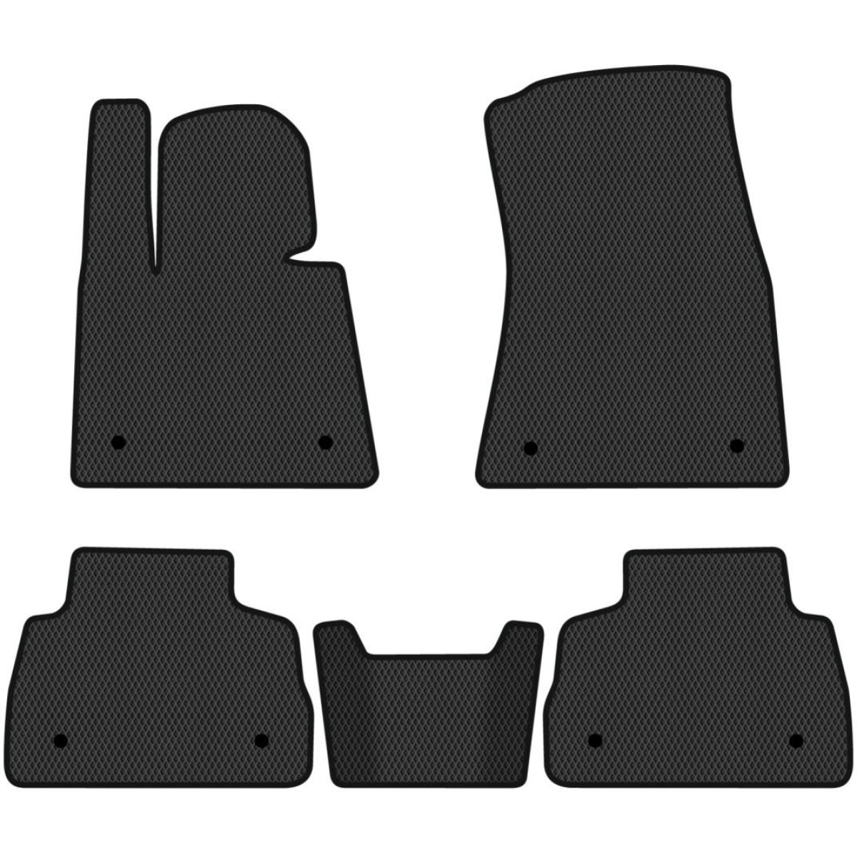 Polymeeri EVA lattiamatot BMW X6 G06 vuodesta 2019 Polymeeri EVA lattiamatot BMW X6 G06 vuodesta 2019