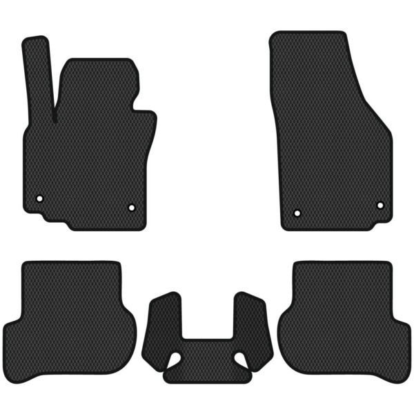 Polymeeri EVA lattiamatot Volkswagen Golf V Plus Facelift 2008-2014